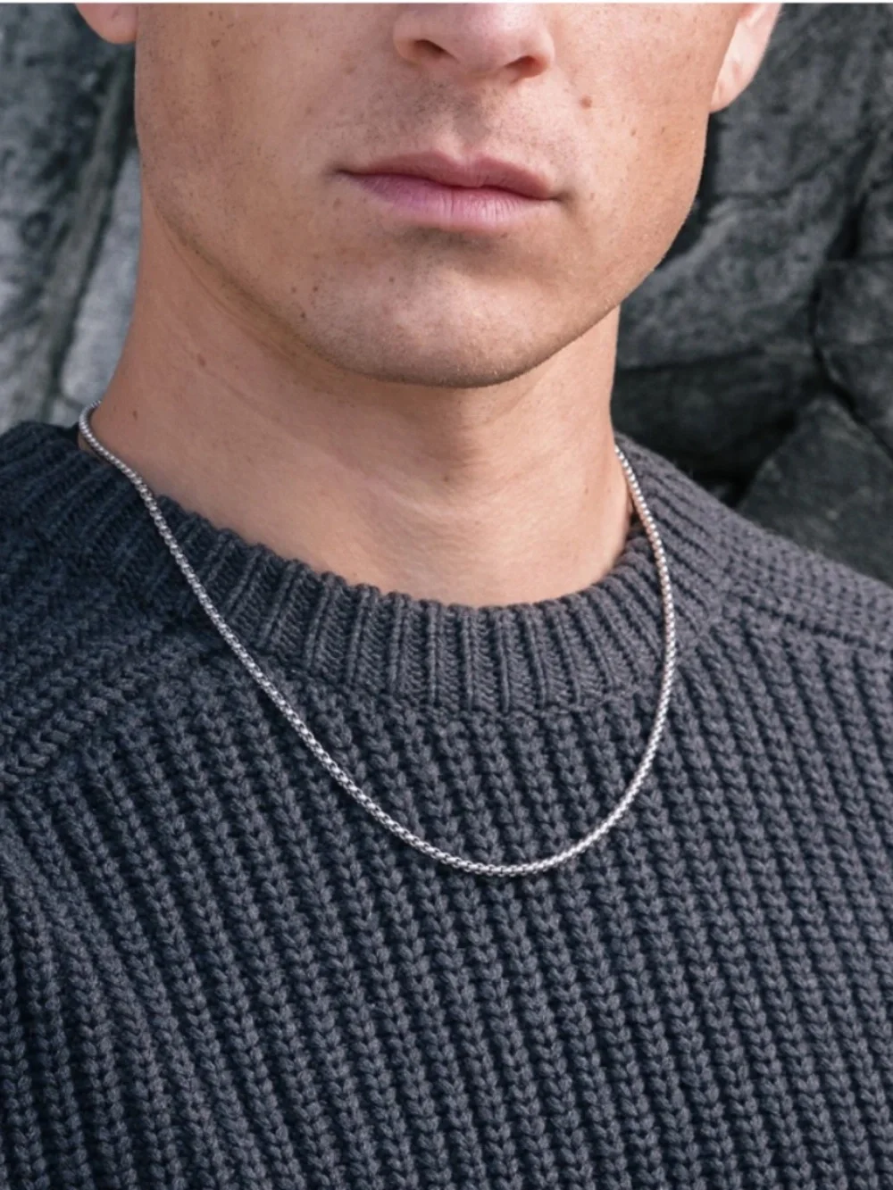 Pig & Hen Boxchain Necklace